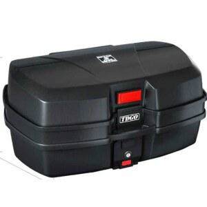 45L 오토바이 탑박스 리어 경량 등받이 리어백 블랙 스쿠터