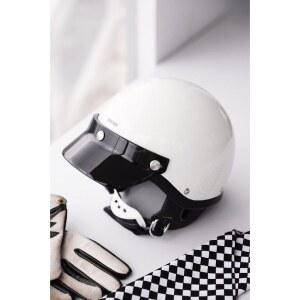 화이트 쇼티 전기자전거 비틀 할리 본프리 헬맷 하이바 클래식