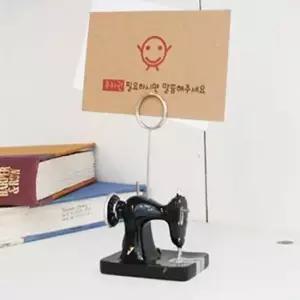 [문구/오피스] 데스크메모꽂이 미싱기 클립정리 종이꽂이 홀더보관 책상포스트