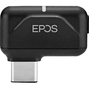 [미국배송] EPOS ENTERPRISE BTD 800 USB-C |이 동글 검은색을 통해 모든 블루투스 오디오 장치를 PC 또는 MAC 및 태블릿에 연결하세요