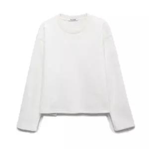 [롯데백화점]나이스클랍 크랍 자수 티셔츠 N251PWT213