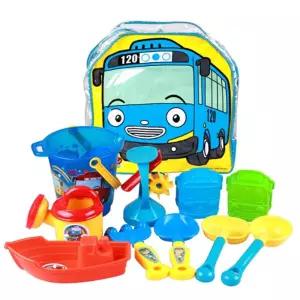 여름 바닷가 모래놀이 도구 가방 풀세트 흙장난 TOY_989725