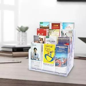 종교 아크릴 헌금 선반 전시대 봉투꽂이 거치대 박스