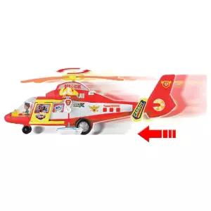 리얼 구조놀이 고무 프로펠러 카봇 멜로디 소방 헬기 TOY_1804664