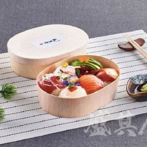 사각 도시락 테이크아웃 타원형 스시 상자 박스