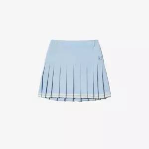 M 휠라키즈반바지 KQC FK2SKH2307F-SBU 밑단 테이프 플리츠 스커트