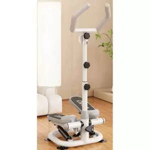 손잡이 스텝퍼 하체 유산소 걷기 스탠딩 스탭퍼 매트 계단운동 [ 스텝 미끄럼방지 매트]