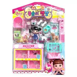 강아지돌보기 소꿉놀이 장난감 콩순이 애견카페 상황극 TOY_1813836