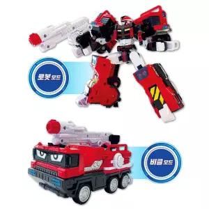 손주선물용 소방차 변신로봇 메탈카드봇 피닉스파이어 TOY_1813946