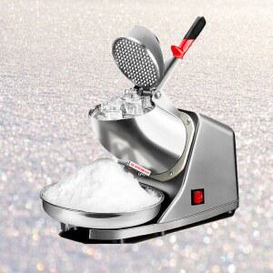 팥빙수기계 눈꽃빙수 기계 슬러쉬 그레이 실버 눈꽃빙수기 급속 고속 얼음가는기계 얼음분쇄기