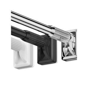 무타공 빨래 건조봉 용품 막대 빨래걸이 스테인리스 백색 베란다 빨래봉 건조대