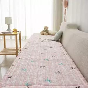 [NS홈쇼핑][르헤브] 러블리본 시원한 시어서커 여름 쇼파패드 소파 매트 깔개 4인용..[35808264]