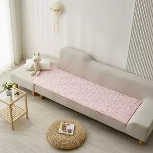 [NS홈쇼핑][르헤브] 바니 시원한 시어서커 여름 쇼파패드 소파 매트 깔개 커버 2인용..[35808266]