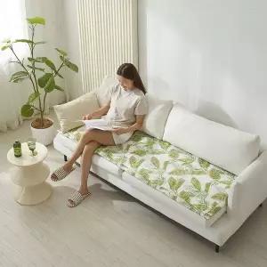 [NS홈쇼핑][르헤브] 아레카 시원한 시어서커 여름 쇼파패드 소파 매트 깔개 커버 2인용..[35808269]