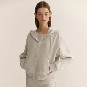 [마리끌레르](의정부점)[캡슐] 클래식 라벨 크롭 투웨이 후드집업(MAGAHZ01MOT)