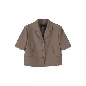 [LAP](강남점)웰트 포켓 반팔 크랍 자켓 AS2WJ464