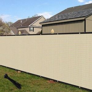 구리 그로밋이 있는 ECOOPTS 5피트 25인치 스크린 펜스 윈드스크린 프라이버시