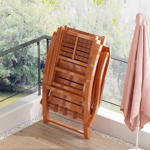 접이식 대나무 흔들 낮잠 베란다 발코니 인용 체어 등받이