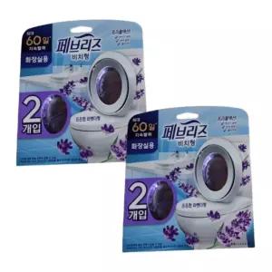 페브리즈 화장실용 비치형 은은한 라벤더향 6.3ml 4개