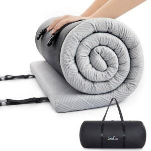 JAMDOK 뜨거운 패드 수면을 있는 가방이 위한 방수 쿨링 캠핑 매트리스 휴대용 수면