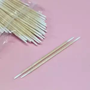 마이크로 슬림 면봉 틈새 청소 압출 양면형 100개입