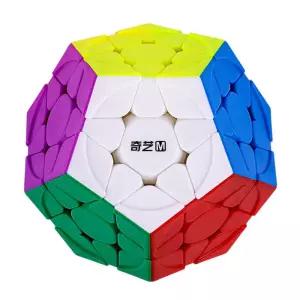 Qiyi QiHeng S2 Megaminx 자기 3x3 매직 스피드 큐브 스티커없는 Cubo Magico 퍼즐 완구