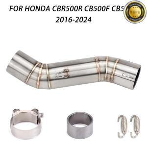 혼다 CBR500 NX500 2016-2024 에스케이프 51mm 중간 배기관용 어댑터 튜브