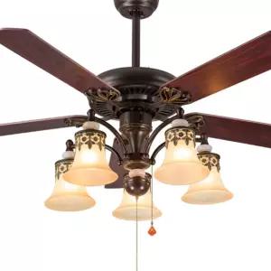 북유럽풍 엔틱 실링팬 천장형 천정 모던 샹들리에 레트로 북유럽 선풍기