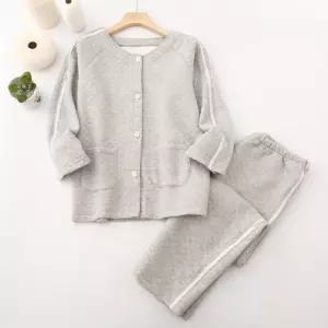 노인 키밍 겨울 검진복 트임 환자복 간호복 치료 상의