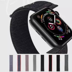 애플워치벨크로루프 밀레니즈 가죽 실리콘 스포츠