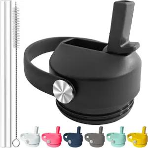 예티 램블러 병용 할로에라 빨대 뚜껑 - 18 26 36 64온스 있는 및 유연한 손잡이 교체 물병 액세서리와