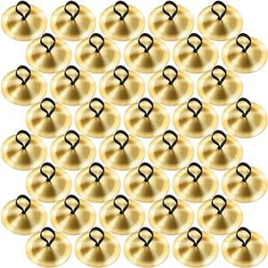 FIADA 핑거 40개 밸리 심벌즈 성인 악기 골드 댄서 파티용 타악기 댄스