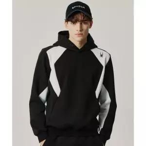 스파이더 SPYDER 맨즈 컬러 블록 후드 티셔츠 SPJPCNHD301MBLK 464253