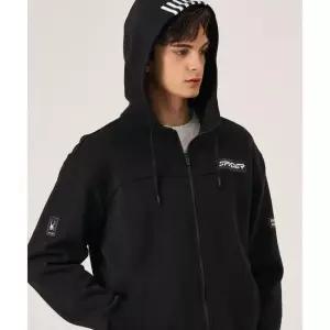 스파이더 SPYDER 남성 라드패드 후드 집업 SPLPCNFT301MBLK 466700