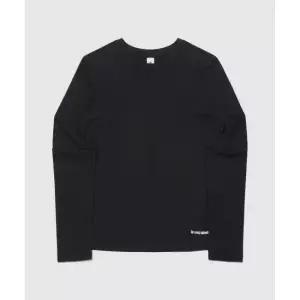 르꼬끄 LECOQ 여성 슬림핏 모달 긴팔 티셔츠 - 블랙 QR122ORL11 QR122ORL11_BLK0 459604