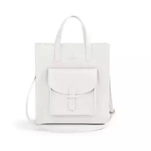 [패션] 토드 크로스백 스퀘어 서류 비즈니스 가방 아이보리