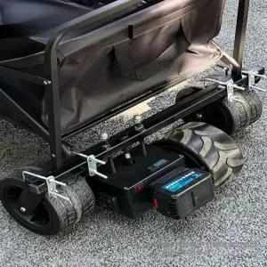 전동 웨건 캠핑 카트 짐 운반 차박용 낚시 수레 바퀴 휴대용 모빌리티