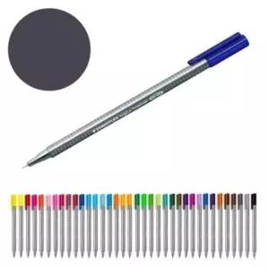 [문구] 스테들러 트리플러스 화인라이너 334-8그레이/ 0.3mm 회색  갑 10개입