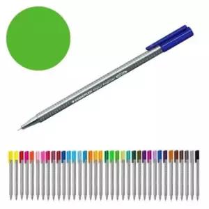 [문구] 스테들러 트리플러스 화인라이너 334-51윌로우그린/ 0.3mm 연두  갑 10개입