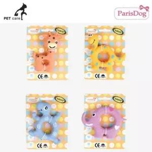 [반려] 라텍스 토이 4개입 랜덤발송 동물가족