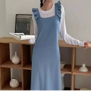 [에이치플러스몰]롱 드레스 데일리 사무실룩 하객 원피스 편안한핏