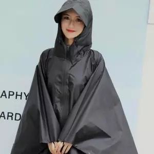 우비 등산우의 판쵸우의 오버핏 성인레인코트 비옷