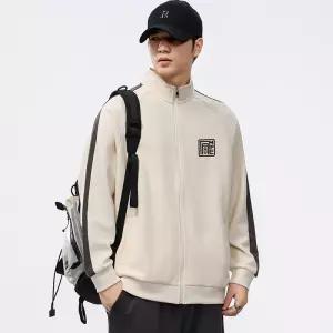 남자가디건 프린트 빅사이즈 점퍼 집업 봄 투톤 오버핏 맨투맨 심쿵