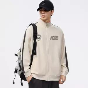 남자가디건 빅사이즈 루즈핏 박시 맨투맨 코트 봄 트레이닝 하이넥 심쿵