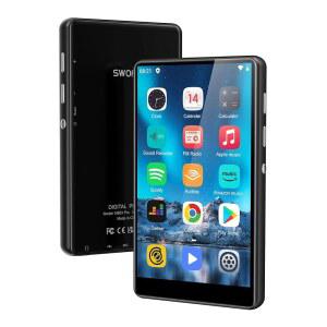 [미국배송] 80GB 뮤직 플레이어 4인치 IPS 터치스크린 디지털 오디오 플레이어가 있는 M3 및 M4 AMAZON 음악이 M503 PRO SPOTIFY AUDIBLE CHROME 브라우저 최대 512GB 지원