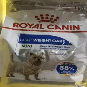 1kg 로얄캐닌 미니 라이트 웨이트 케어 반려견 사료