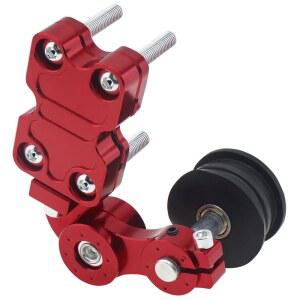 모터사이클 초퍼 조정기 빨간색 ATV용 윈드런스 체인 텐셔너