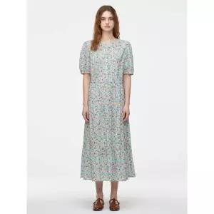 백화점 써스데이아일랜드 플라워 핀턱 원피스 T254MOP218W