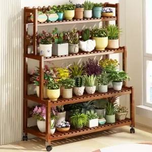 계단식선반 꽃집 화분 전시 꽃진열대 가게 받침대 정리대 다육이 다층 베란