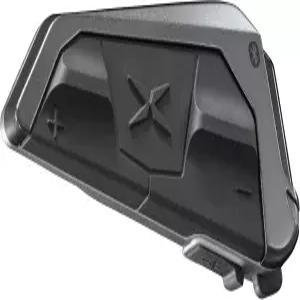 EXOCOM 링크-1 오토바이 헬멧 통신 시스템 인터콤 - 블루투스 노이즈 캔슬링 기능이 있는 슬림한 40mm HD